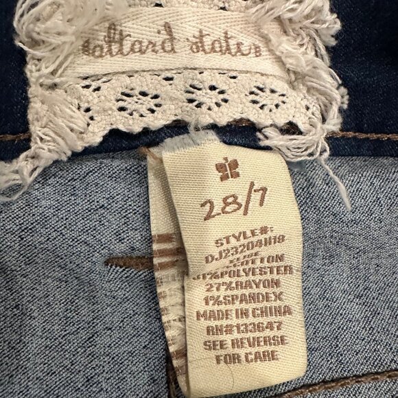 ALTAR'D STATE WOMENS FLARE JEANS 28/7 - Picture 5 of 8